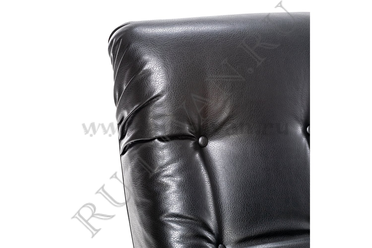 Кресло patrick black экокожа черный до 250 кг