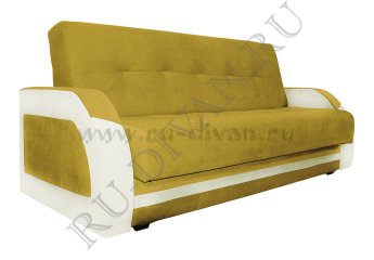 Прямой диван Феникс Желтый – отзывы покупателей фото 1